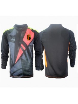 Billige Belgia Keeper Hjemmedrakt EM 2024 Langermet